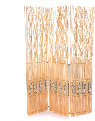 Obrázok produktu pre RAUMTEILER "OASE" | Vŕbové drevo, 170x40 cm | Paraván