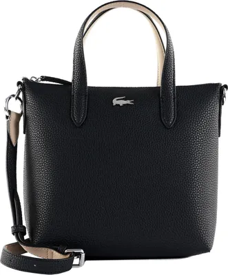 Produktbild von LACOSTE Umhängetasche Handtasche Anna Tote Noir Krema schwarz