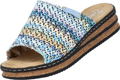 Produktbild von Rieker Keilpantoletten 62968-90 Damen 31353038393137 Blau 41 EU