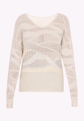 Produktbild von MALUBA Damen Pullover - Weiß, M