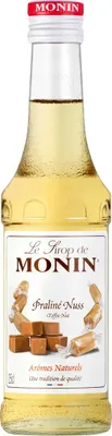 Obrázek produktu pro Sirup Monin s příchutí pralinek a ořechů s jemnou karamelovou chutí 250 ml
