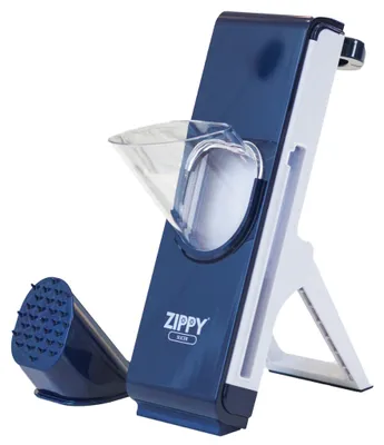 Obrázek produktu pro Zippy kráječ - Bezpečnostní kráječ Mandolína - modrý