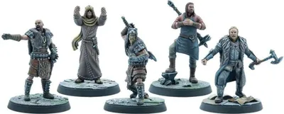 Zdjęcie produktu dla The Elder Scrolls: Call To Arms - Stormcloak Chieftains - rozszerzenie do gry figurkowej - edycja ENG