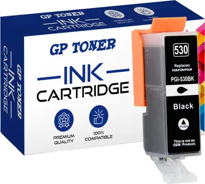 Produktbild von Tinte Drukerpatronen XL für Canon Pixma TS8750 TS8751 530XL Black