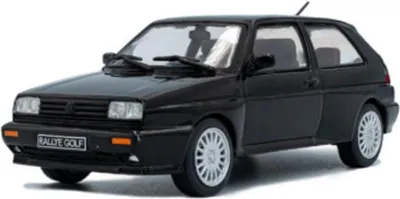 Produktbild von VW Golf 2 Rallye 1989 schwarz Modellauto 1:43 Solido