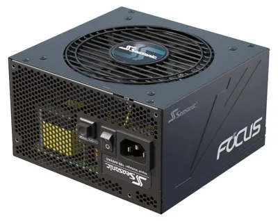 Zdjęcie produktu dla Seasonic Focus GX, 850 W, 100 - 240 V, 50/60 Hz, 12 - 6 A, 100 W, 840 W