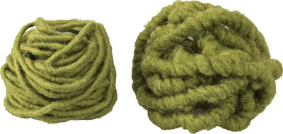 Produktbild von Wollschnur Moosgrün DIY Basteln Set 2 Stück