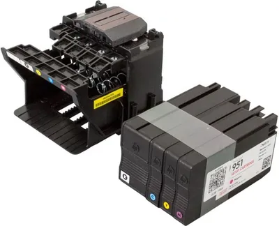 Produktbild von HP oryginalny printhead replacement kit CR324A, CR322A, CR323A, CM751-60126, obsahuje inkousty, Zestaw do wymiany głowicy