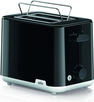 Produktbild von Toaster Braun HT 1010 BK 900 W Schwarz/Silberfarben