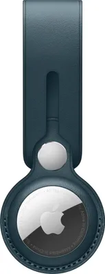 Obrázek produktu pro Kožené pouzdro Apple Airtag Sleeve Loop - Baltská modř