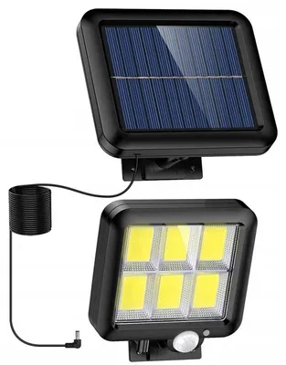 Immagine prodotto di 120 LED lampada solare luce solare con sensore di movimento all'aperto sensore proiettore faretto