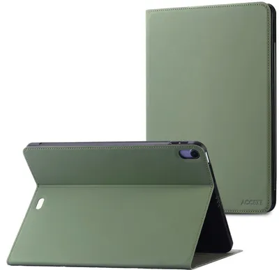 Image de Étui Accezz Classic pour tablette Apple iPad Air 11 pouces (2026) M4 / (2025) M3 / (2024) M2 / Air 5 (2022) / Air 4 (2020) - Vert