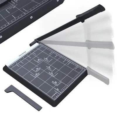 Produktbild von A4-Papierschneider mit Guillotine und magnetischem Anpressstück