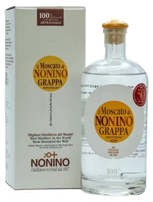 Produktbild von Nonino Il Moscato Monovitigno Grappa | 41 % vol | 0,7 l