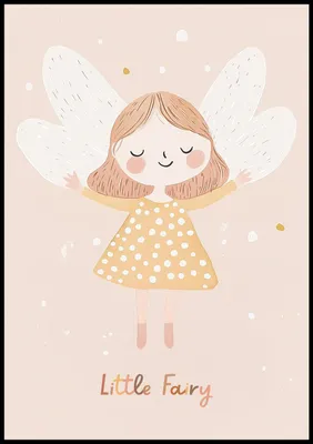 Produktbild von Plakat 70x100cm Muster für Kinder, Mädchen fürs Kinderzimmer - Kleinkind