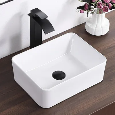 Imagen del producto de Lavabo de porcelana moderno para baño
