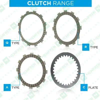 Immagine prodotto di Set di dischi frizione, linea standard OE con 10 dischi frizione