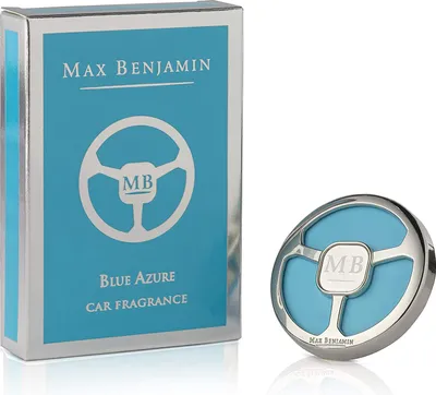 Productafbeelding van Max Benjamin Luxe Autogeurluchtverfrisser Blue Azure