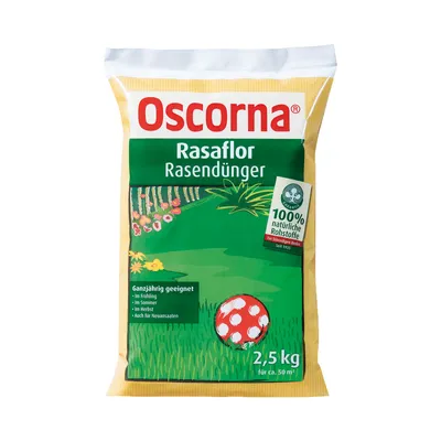 Produktbild von Oscorna Rasaflor Rasendünger 2,5 kg