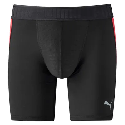Zdjęcie produktu dla PUMA ACTIVE LONG BOXER SHORT czarny/czerwony S