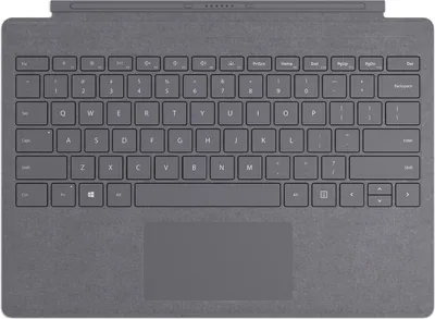 Produktbild von Microsoft Surface Pro Signature Type Cover, Trackpad, Microsoft, Surface Pro 7, Platin, Andocken