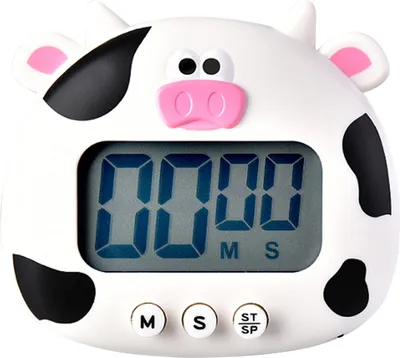 Produktbild von Digitaler Kuechen-Timer Niedlicher Tier-Timer mit starkem Magnet-Rueckenstaender Lauter Alarm Grossbild-Kochtimer Uhr fuer Zeitmanagement Training Backen Eieruhr