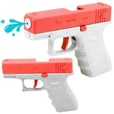 Obrázek produktu pro Mini vodní pistole Glock pro děti, růžová, 13 cm