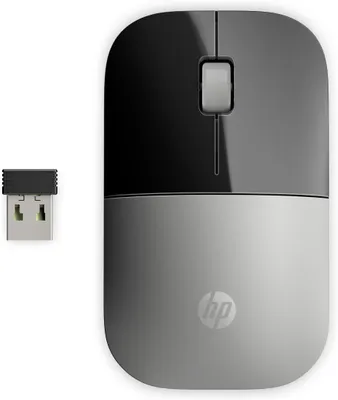 Immagine prodotto di HP Z3700 Silver Wireless mouse Ambidestro RF Wireless Ottico 1200 DPI