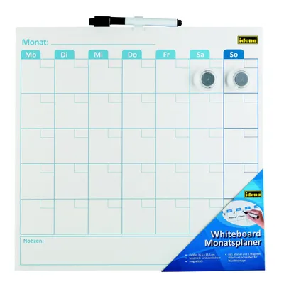 Produktbild von Whiteboard Monatsplaner  - Wochenplaner / Größe: 355x355x17mm