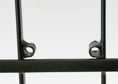 Produktbild von Weinregal Flaschenregal Metall Schwarz Wand Dies 116 cm für 10 Flaschen Flaschenständer Flaschenhalter