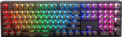 Image de Ducky One 3 Aura - Filaire - USB - Commutateur mécanique - QWERTY - LED RGB - Noir