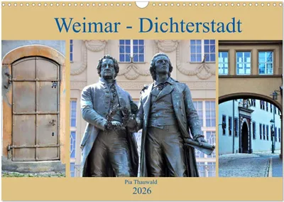 Produktbild von Weimar - Dichterstadt (Wandkalender 2026 DIN A3 quer), CALVENDO Monatskalender