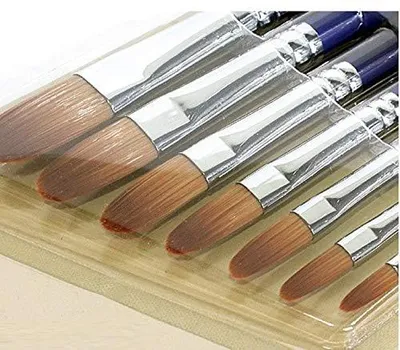 Produktbild von Silecomplaza Künstlerpinsel-Set für Öl- und Acrylmalerei, 800 (7 Stück)