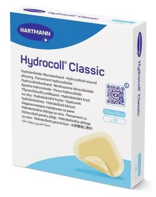 Produktbild von Hydrocoll Classic Wundverband 7,5x7,5 cm 10 St