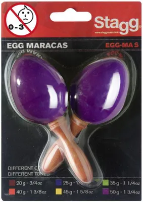 Image de Stagg EGG-MA S/PP Purple Shaker