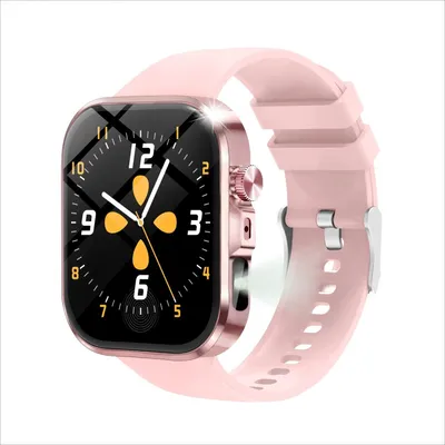 Produktbild von INF Multifunktions Smartwatch mit Bluetooth Anruf- und Gesundheitsüberwachung Rosa
