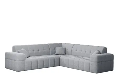 Produktbild von Kaiser Möbel Ecksofa Corner 246x246 cm Eckcouch NIMES stoff Verita Grau