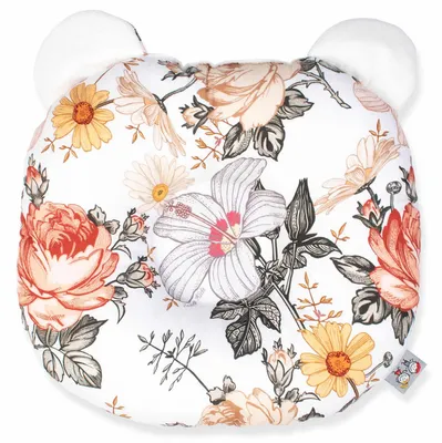 Image de Coussin d'appui-tête Néo Vintage - 30 cm x 25 cm - Écru | par SEVIRA KIDS