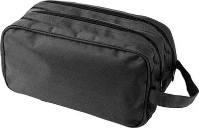 Produktbild von Printwear 6425 | Kulturtasche Holiday / 26 x 14,5 x 13,5 cm - Farbe: Black - Größe: 26 x 14,5 x 13,5 cm