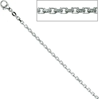 Produktbild von JOBO Ankerkette 925 Sterling Silber 2,0 mm 45 cm Halskette Kette Karabiner