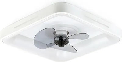 Produktbild von Noaton® 14050W Hovland, Deckenventilator mit Beleuchtung, LED Dimmbar max 55 W, 3 Farbtemperaturen, Fernbedienung, Timer, 15 m3/min, Durchmesser 50 cm