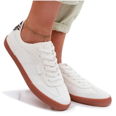 Zdjęcie produktu dla Sneakersy Damskie Materiałowe Big Star TT274357 Białe 38