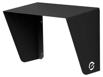 Produktbild von e-fuss.de Wallbox Zubehöhr Wallbox Wetterschutzdach aus Edelstahl – RAL 7016 pulverbeschichtet