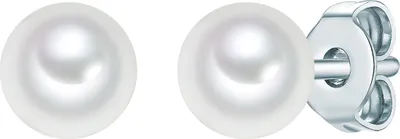 Produktbild von Trilani Perlen-Ohrstecker Sterling Silber Süßwasser-Zuchtperle 50030132