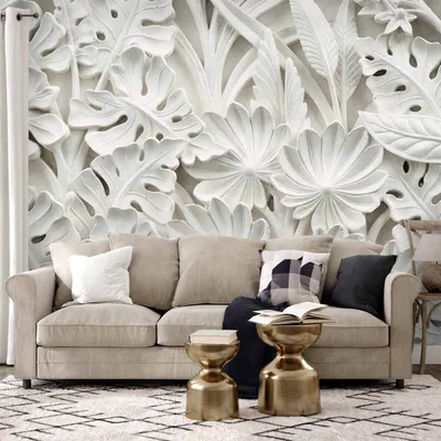 Produktbild von Vlies Fototapete - Alabaster Garden 150x105 cm Muster f-B-0038-a-a