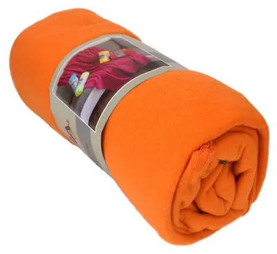 Produktbild von Decke Fleecedecke 130x170cm Polarfleece 14 versch. Unifarben Wohndecke