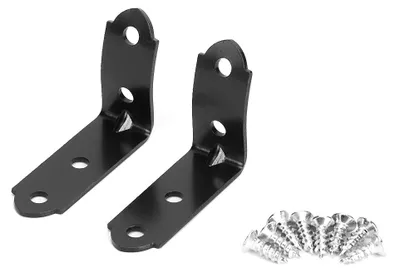 Image de Kit de réparation pour charnières de boîte à gants pour A4 S4 RS4 B6 B7 8E 2001-2008, noir