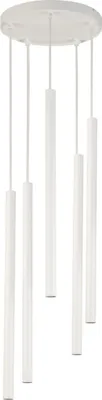 Immagine prodotto di Moderna lampada a sospensione decorativa a 5 punti rotonda bianca Sopel 5xG9 3W Sigma Lighting