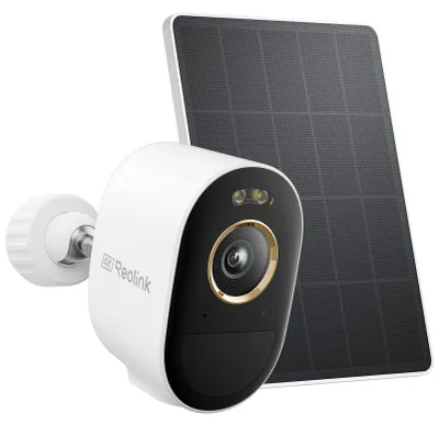Produktbild von Reolink 4K Überwachungskamera Aussen Akku, Argus 3 Ultra+Solarpanel