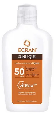 Produktbild von ECRAN SUNNIQUE Milch SPF50 200 ml